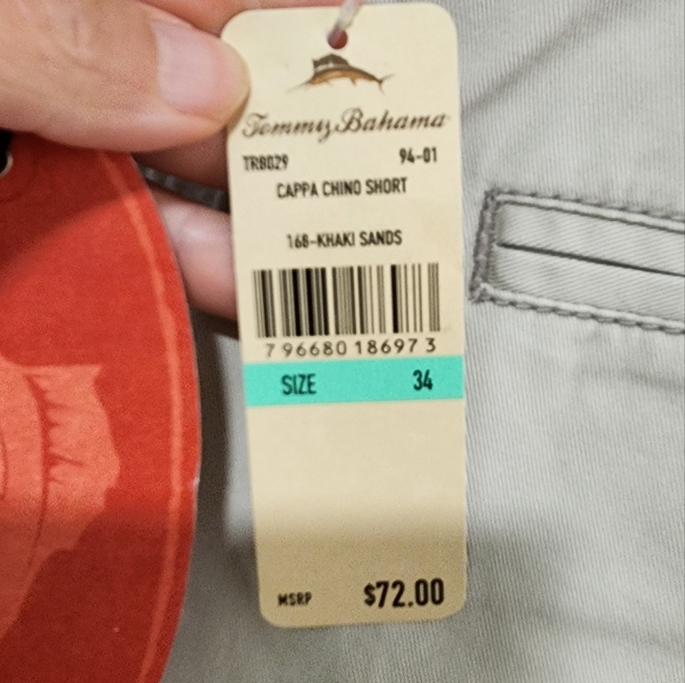 Tommy Bahama Cappa Chino Short - Picture 3 of 9